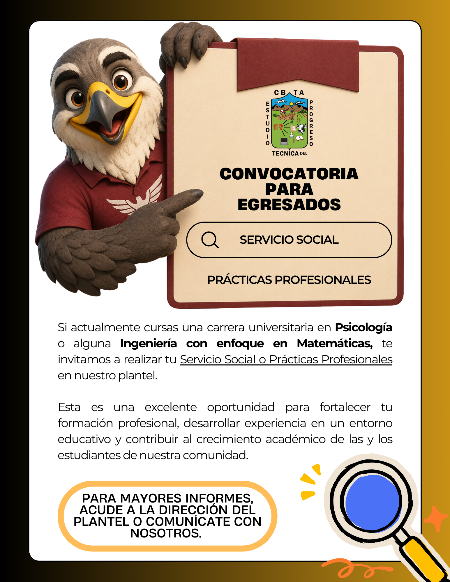 Aviso del CBTa 119
